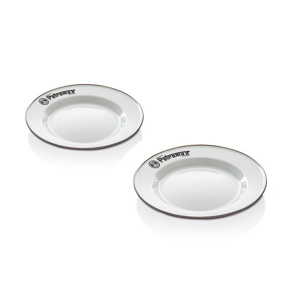 Petromax Emaille Teller weiß(2 Stück im Set)