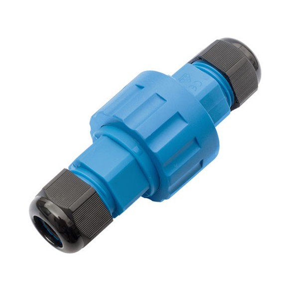 Kabelverbinder IP68 wasserfest - 400V/16A - für 5adriges H07RNF5G1,5 Kabel - Gartenelektro