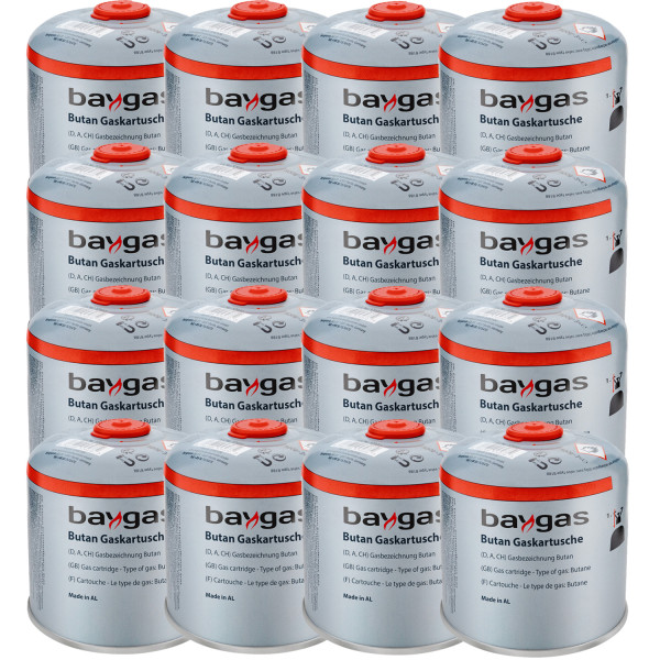 12 x Butangas Schraubkartusche 500g EN417 Gaskartusche