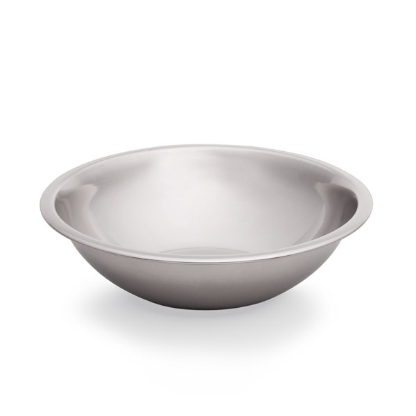 Schüssel bauchig - Edelstahl - D: 28cm - H: 10cm - Inhalt: 4,0Liter