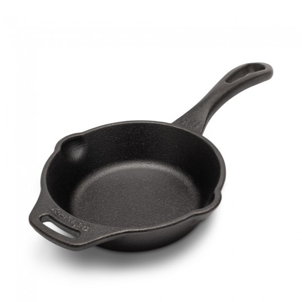 Petromax Grill-/Feuerpfanne fp15-t - mit Stiel - D: 15cm - Gusspfanne - 0,4l